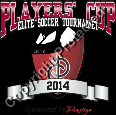 players cup ribbon design